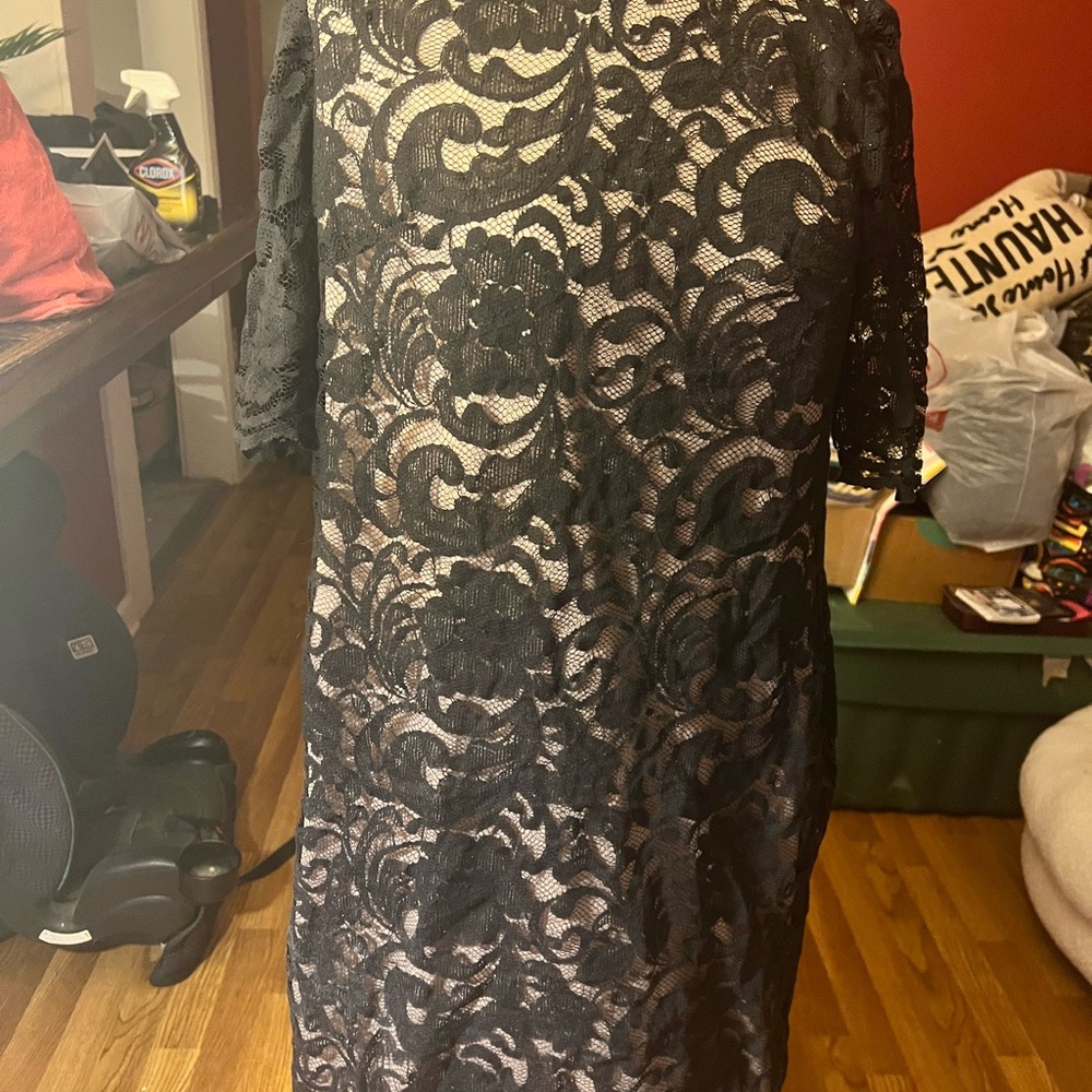 Black Lace Dress